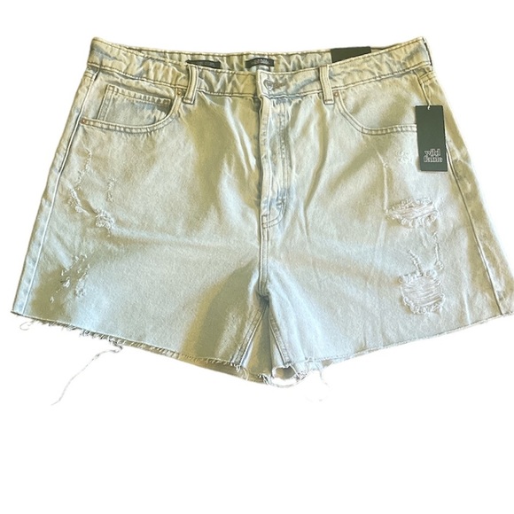 wild fable Pants - Wild fable Super High-Rise Cutoff Shorts size 16 4.5”inseam
